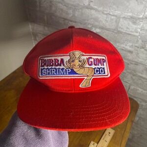 Red Bubba Gump Shrimp Co. snapback